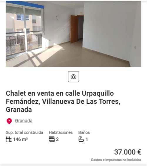 Piso en Aliseda rebajado por 37.000 euros
