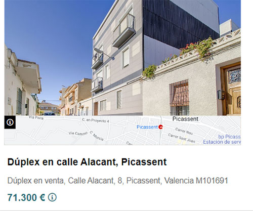 Piso a estrenar en Valencia por 71.300 euros