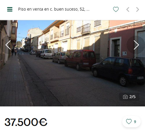 Piso para invertir de Servihabitat por 37.500 euros