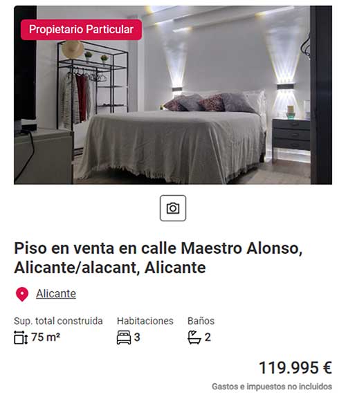 Piso particular en Aliseda por 119.000 euros