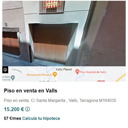 Piso en Solvia por 15.200 euros