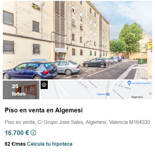 Piso en Solvia por 16.000 euros