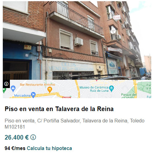 Piso en Solvia por 26.400 euros