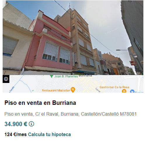 Piso en Solvia por 34.900 euros