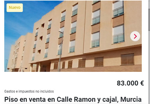 Piso Aliseda por 83.000 euros