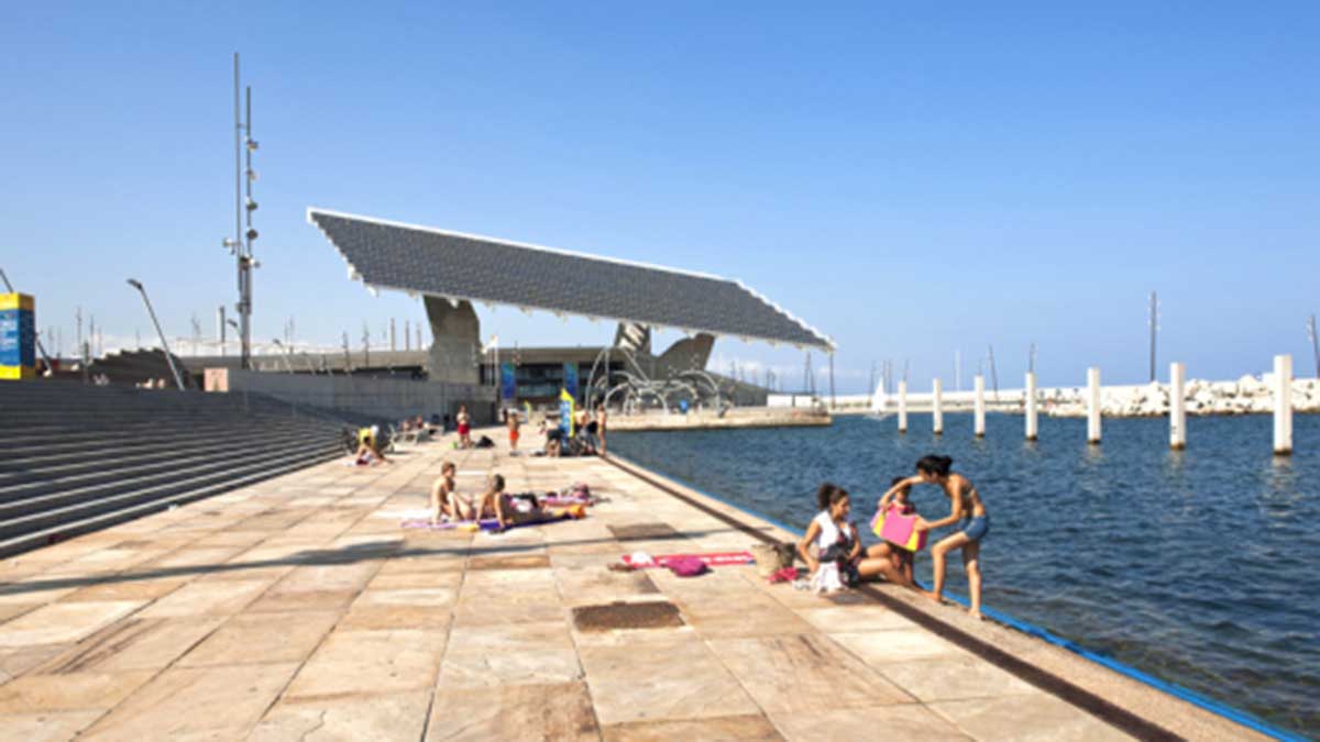 Bandera azul Cataluña