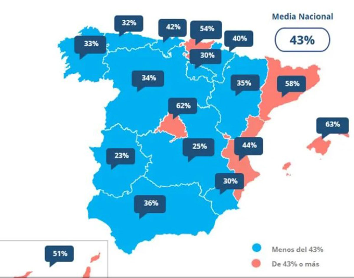 Mapa precio alquiler