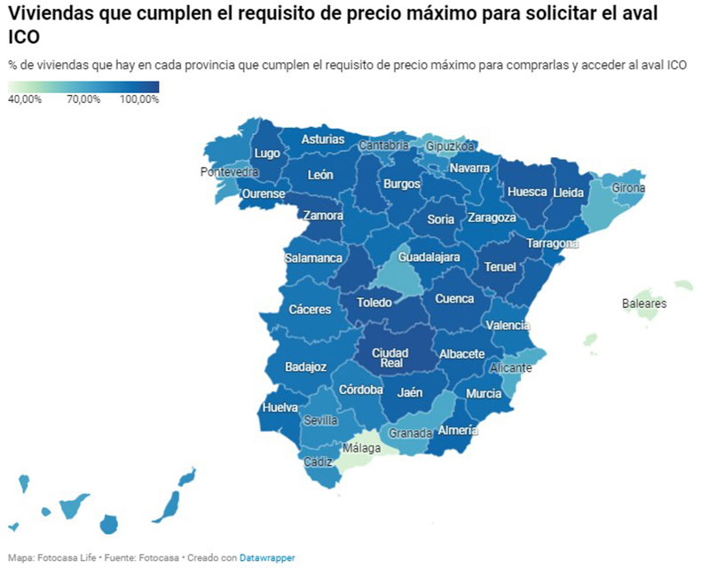 Mapa viviendas disponibles