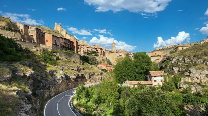 Paisaje pueblo Palencia