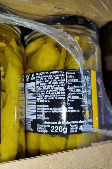 Piparras dulces Corbí.