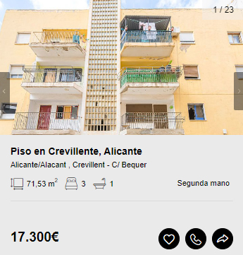 Piso de Solvia en Crevillente.