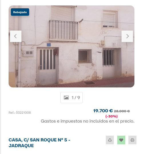Piso en Diglo con descuento por 19.700 euros