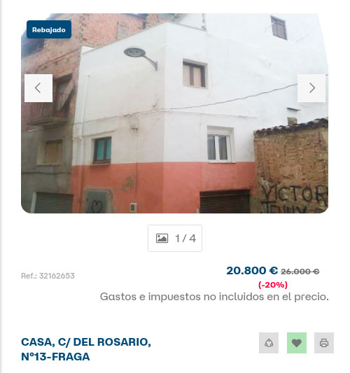 Piso en Diglo con descuento por 20.800 euros