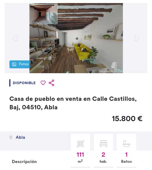 Piso en venta en Haya por 15.000 euros