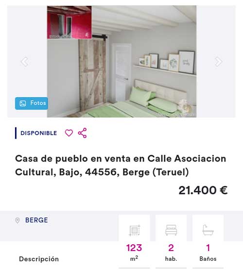 Piso en venta en Haya por 21.400 euros