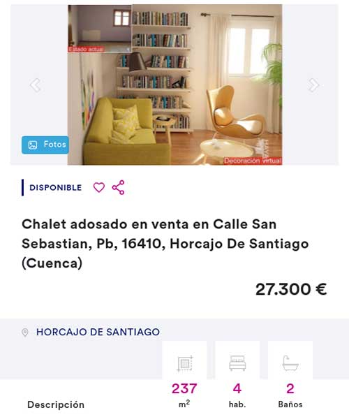 Piso en venta en Haya por 27.300 euros