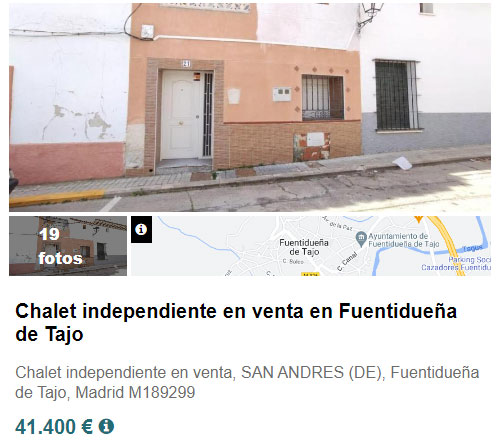 Piso en Madrid por 41.400 euros