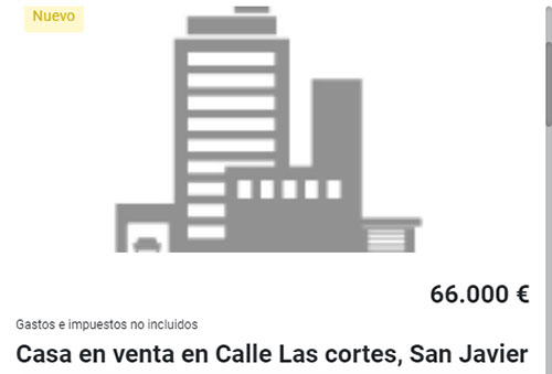 Piso Aliseda por 66.000 euros