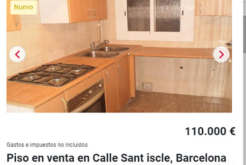 Piso Aliseda por 110.000 euros