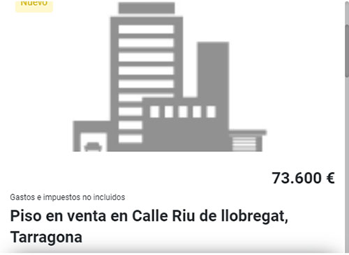 Piso Aliseda por 73.600 euros