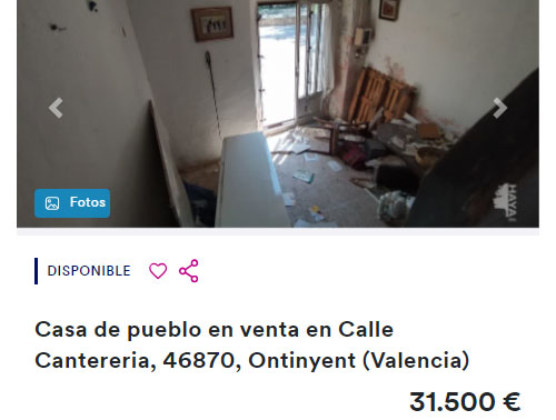 Piso en Valencia por 31.500 euros
