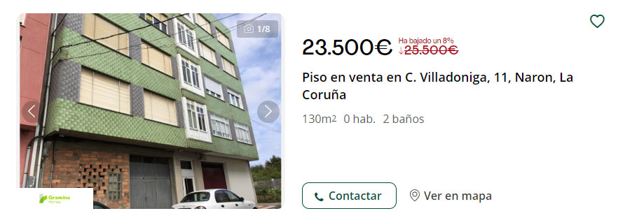 Piso en Narón.
