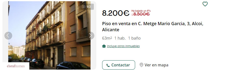 Piso Alcoy Servihabitat.