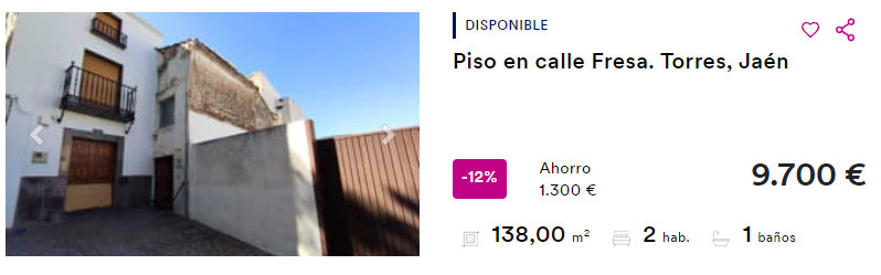 Piso en Torres, Jaén.