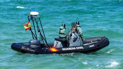 Una embarcación del Cuerpo de la Guardia Civil.