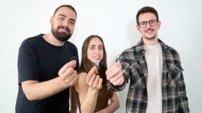 Los inventores españoles ganadores del premio europeo.