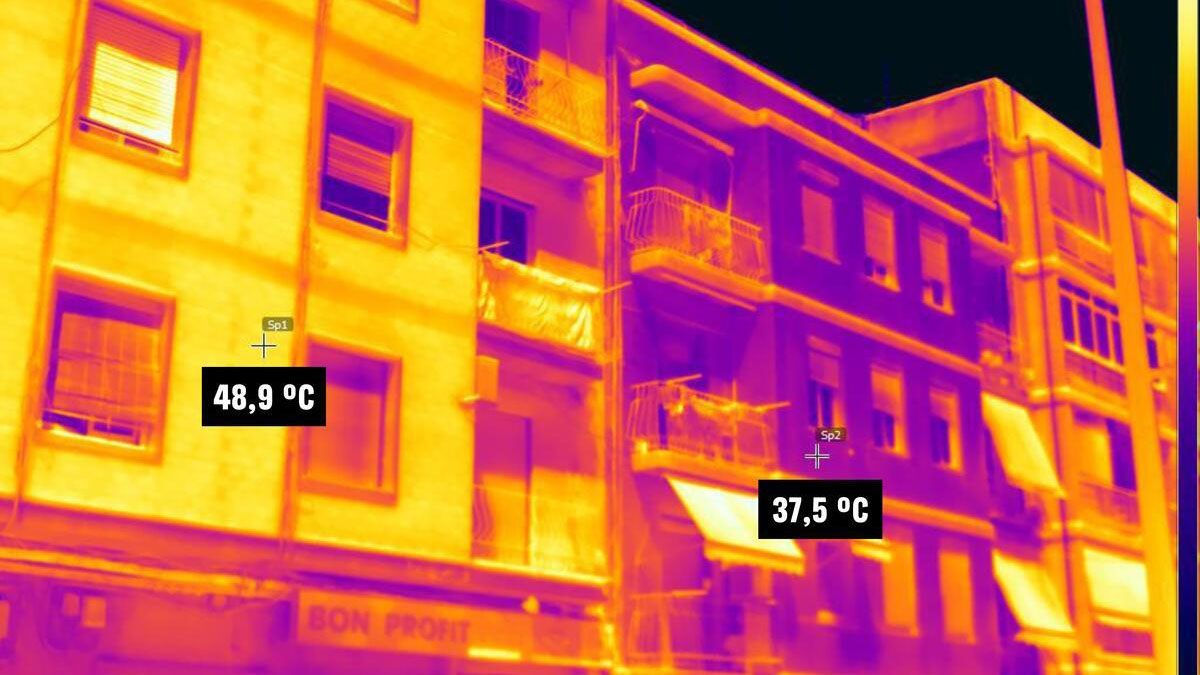 Un ejemplo de los datos que recoge el nuevo informe de Greenpeace España 'Somos más pobres en verano: análisis sobre la pobreza energética en las viviendas en los meses de calor.