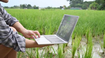 Internet en el campo.