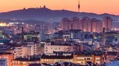 Vista general de Terrasa, en Barcelona.