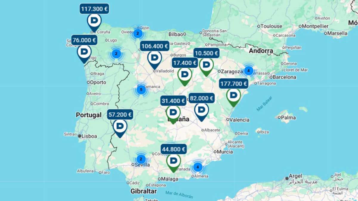 Pisos disponibles de Diglo.