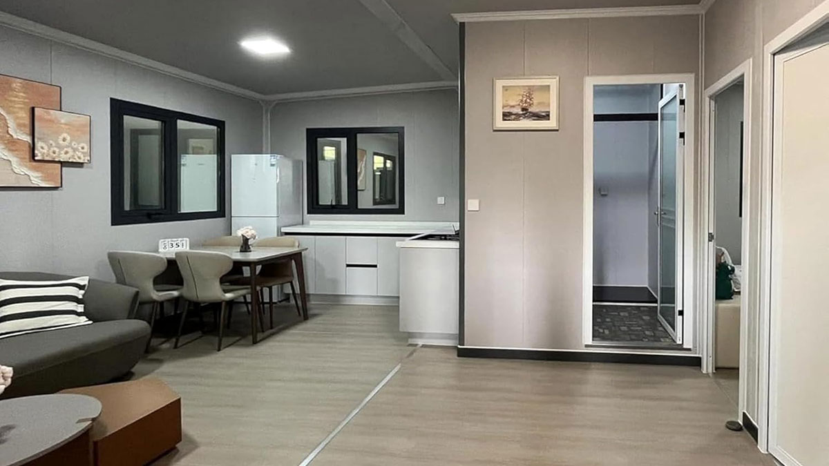Una casa prefabricada en venta en Amazon por menos de 9.000 euros.