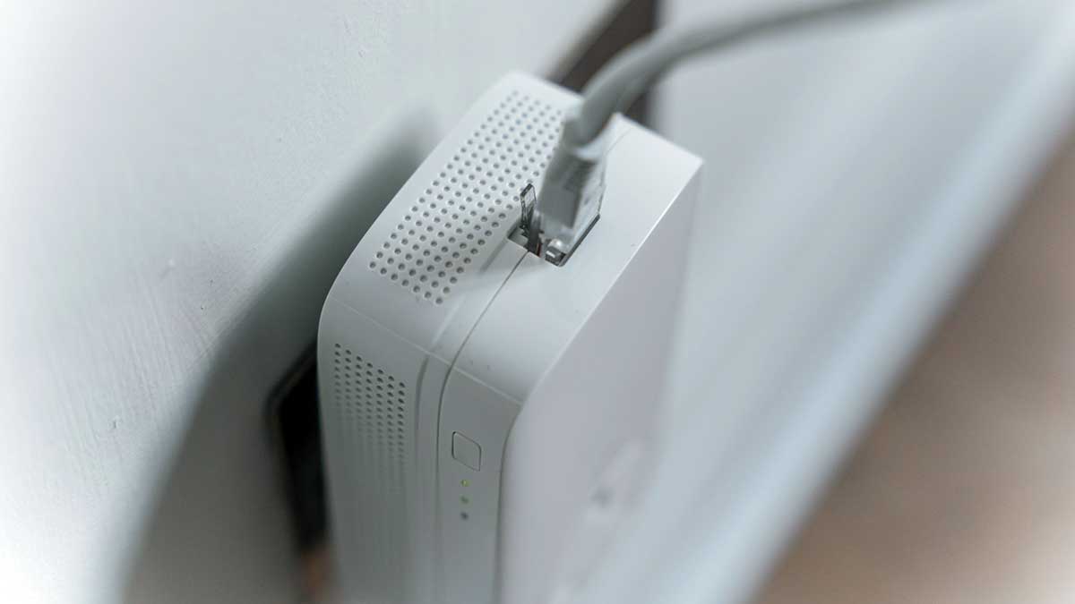 Red Ethernet a través de las tomas de antena viejas de la señal de televisión.