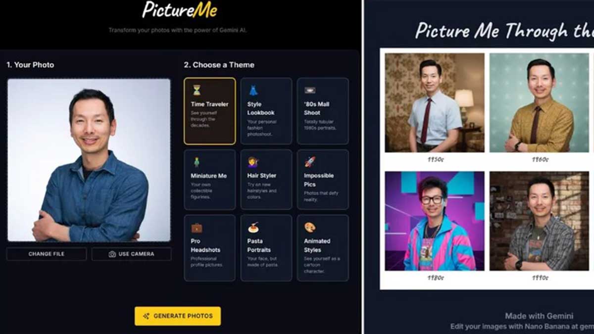 Picture Me de Nano Banana.