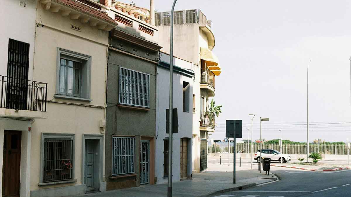 Unas casas en un municipio español.