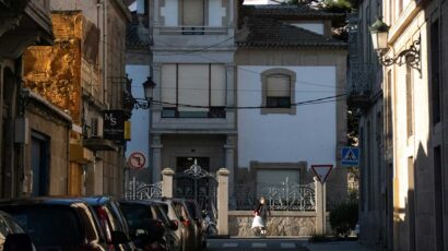 Una calle de Vigo, en Galicia.