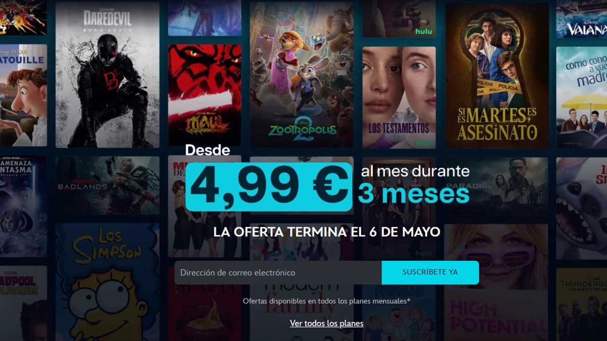 Disney+ tira el precio durante 3 meses y estrena nuevas películas en plena oferta