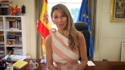 La ministra de Trabajo, Yolanda Díaz.
