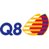 Logo de la gasolinera Q8
